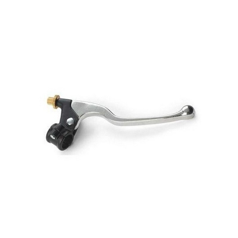 Brake lever assembly with long holder in cast aluminium.